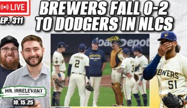 NLCS - Milwaukee Brewers Face 0-2 Deficit to Los Angeles Dodgers | Is Series Over? - Mr. Irrelevant
