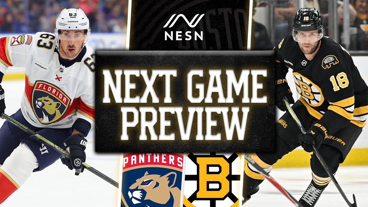 NEXT GAME PREVIEW: Boston Bruins vs. Florida Panthers | 10/21/2025