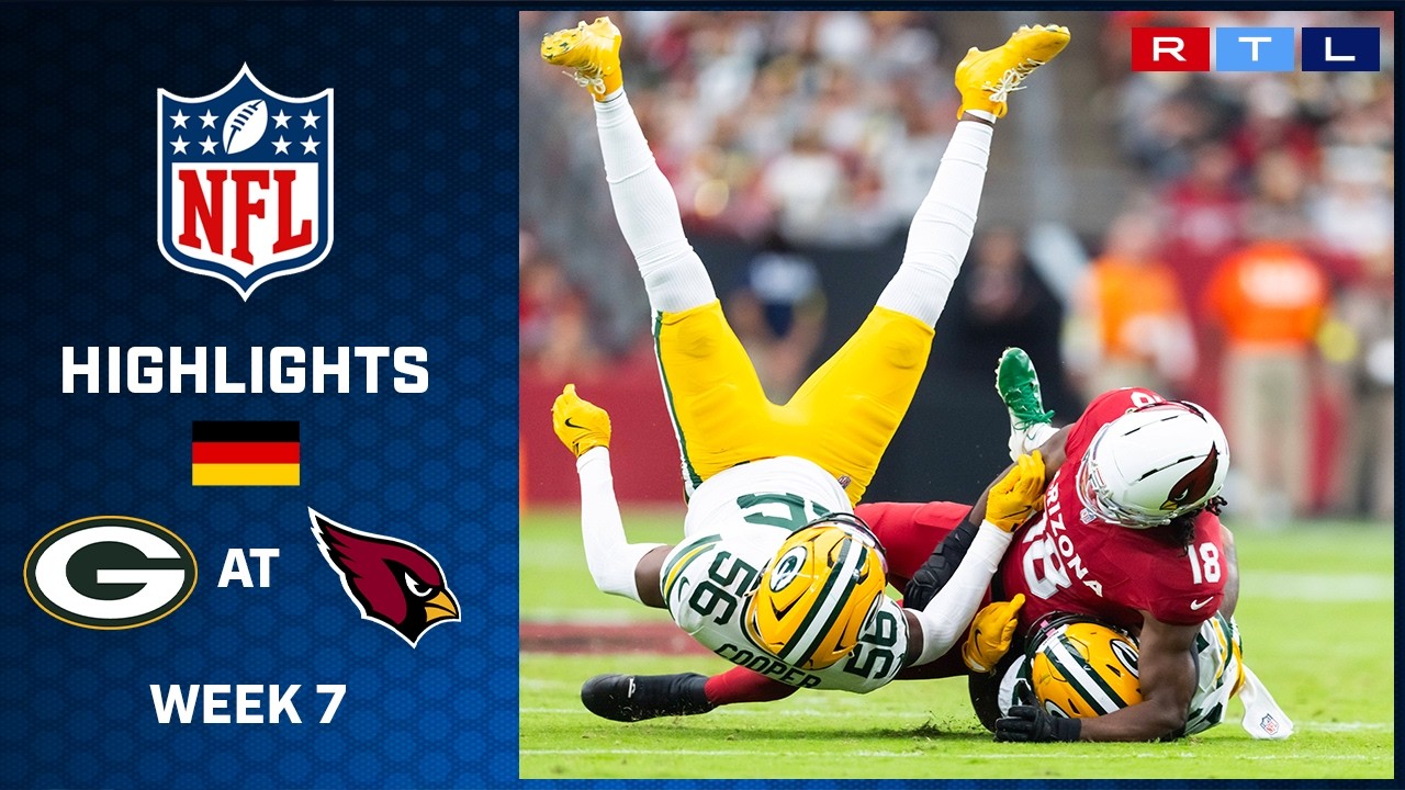 Green Bay Packers at Arizona Cardinals | 🇩🇪 NFL Highlights | RTL Sport