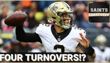 SAINTS SQUAD SHOW: Spencer Rattler's Four Turnovers, Poor Run Defense Define New Orleans Saints Loss