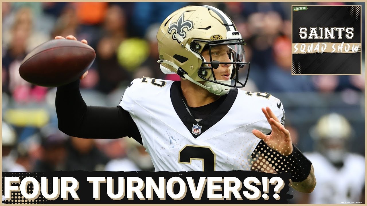 SAINTS SQUAD SHOW: Spencer Rattler's Four Turnovers, Poor Run Defense Define New Orleans Saints Loss