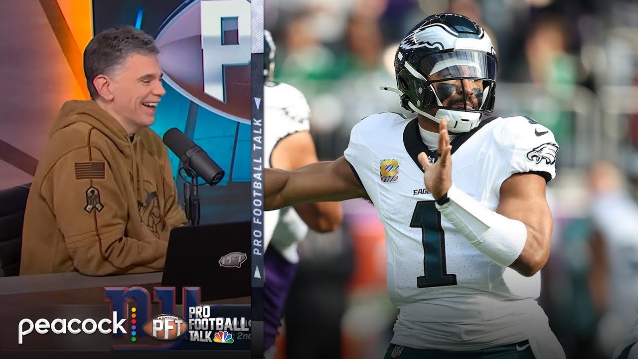Philadelphia Eagles' passing game flies high vs. Minnesota Vikings | Pro Football Talk | NFL on NBC