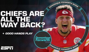 Chiefs vs. Raiders ‘FELT LIKE A HIGH SCHOOL GAME!’ @allstate | The Domonique Foxworth Show