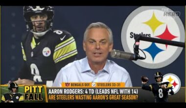THE HERD | Colin Cowherd BLOWN AWAY How GREAT Pittsburgh Steelers Have Been With Aaron Rodgers | NFL