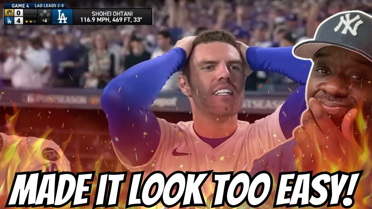 CONGRATS LA!! Brewers vs. Dodgers NLCS Game 4 Highlights (10/17/25)REACTION!!!!