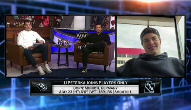 Players Only: Utah Mammoth forward J.J. Peterka joins NHL Now