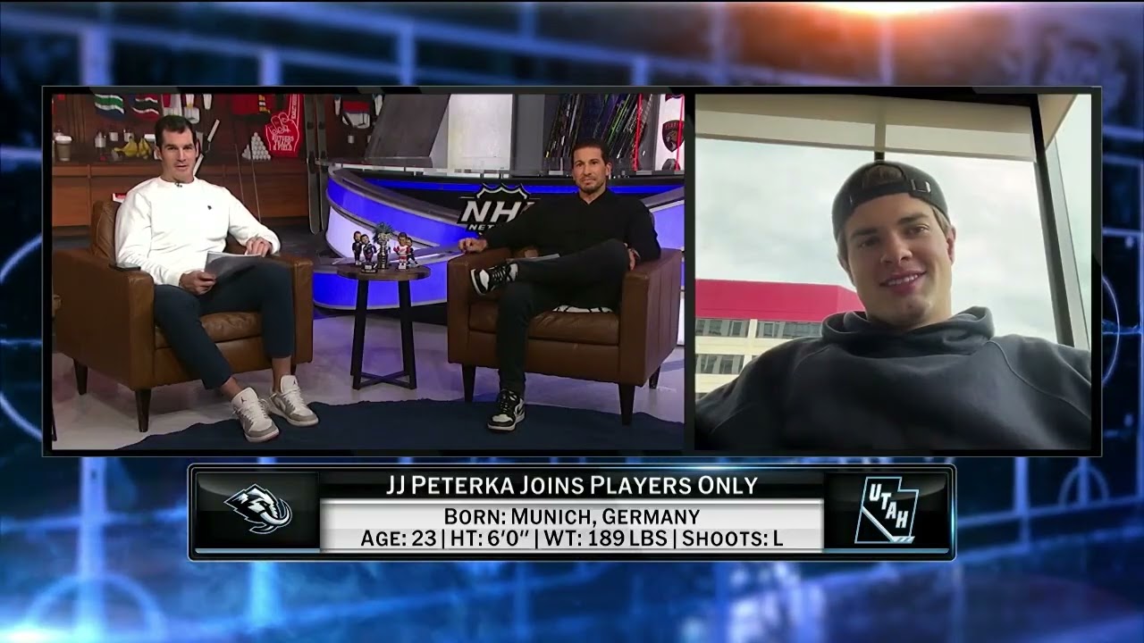 Players Only: Utah Mammoth forward J.J. Peterka joins NHL Now