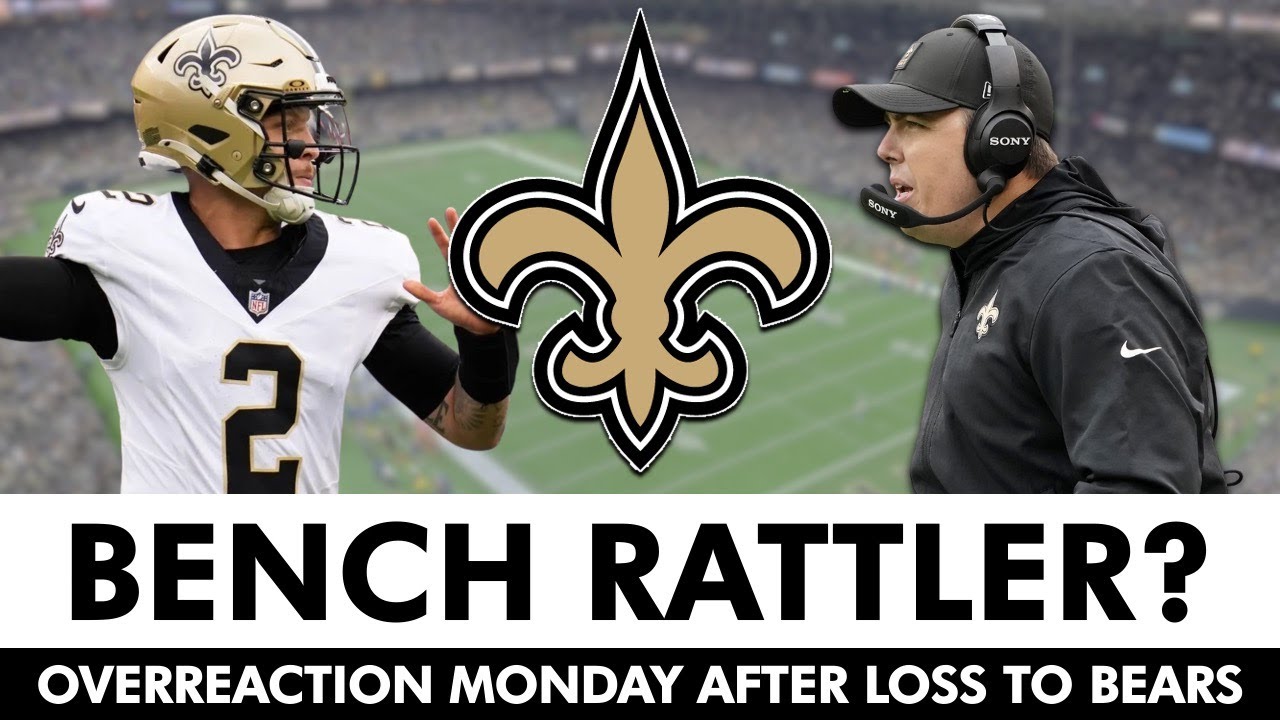 BENCH Spencer Rattler + TRADE Pete Werner? Saints Rumors On Overreaction Monday After Loss To Bears
