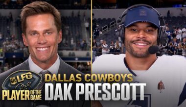 Tom Brady's LFG Player of the Game: Cowboys QB Dak Prescott 🏆 Week 7 DIGITAL EXCLUSIVE