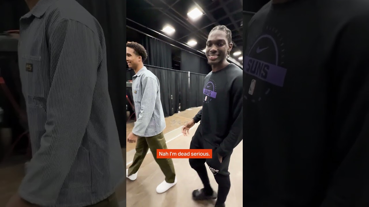 Asked the guys their favorite NBA throwback jersey in honor of Jersey Day 💥 #shorts | Phoenix Suns