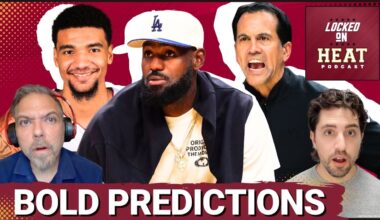 Making Increasingly BOLD Miami Heat PREDICTIONS for the 2025-26 NBA Season | Locked On Heat