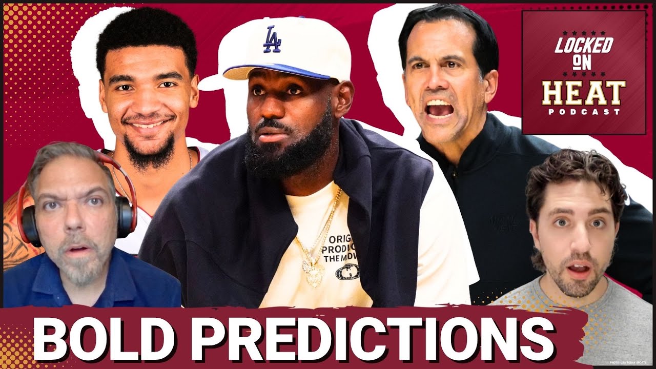 Making Increasingly BOLD Miami Heat PREDICTIONS for the 2025-26 NBA Season | Locked On Heat