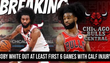 Breaking News:  Coby White Out For First Two Weeks Of Season With Calf Injury