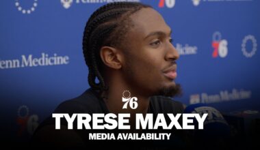 Philadelphia 76ers Practice Media Availability 🎙️ | Tyrese Maxey | 10.20.25