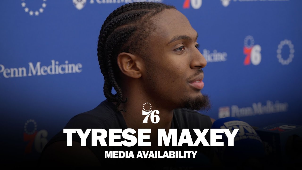 Philadelphia 76ers Practice Media Availability 🎙️ | Tyrese Maxey | 10.20.25