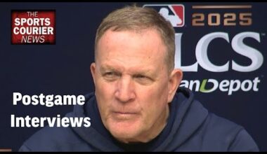 Brewers Manager Pat Murphy NLCS Post Game 2 Press Conference - Dodgers Up 2-0