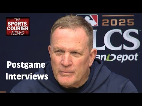 Brewers Manager Pat Murphy NLCS Post Game 2 Press Conference - Dodgers Up 2-0