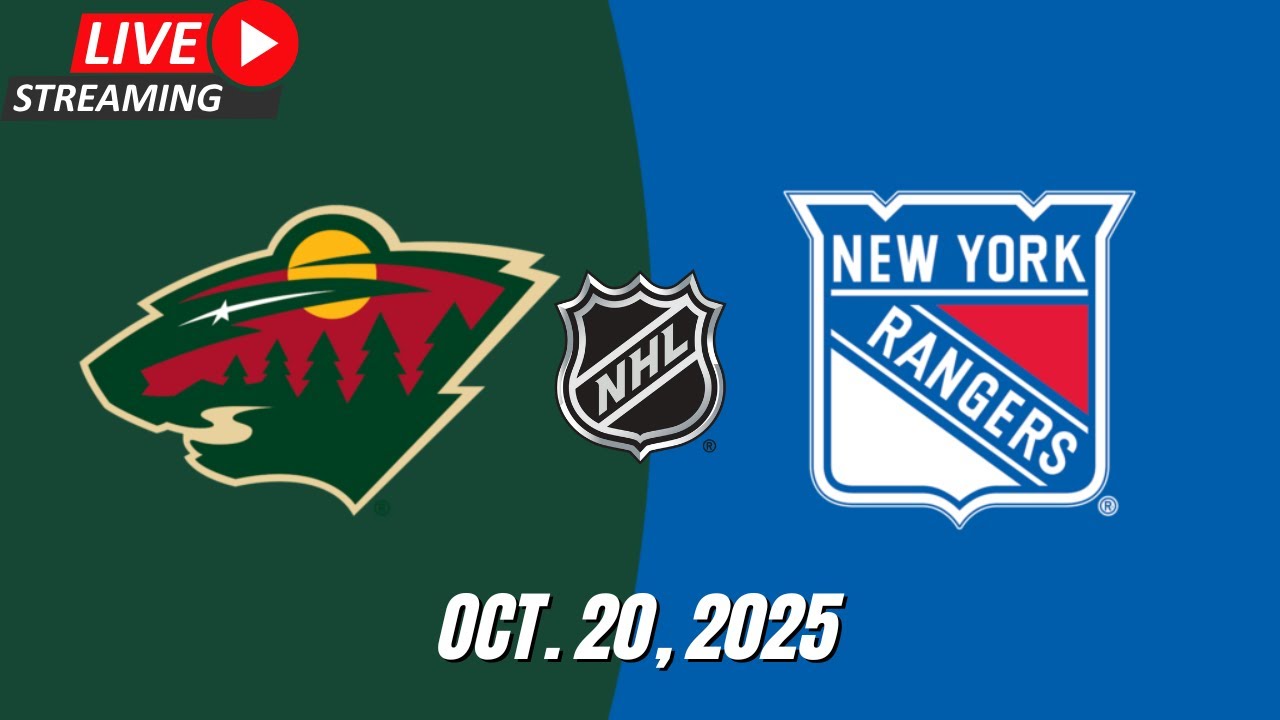 🔥 NHL LIVE 2025-26! New York Rangers vs Minnesota Wild | | Full Game Live | October 20, 2025