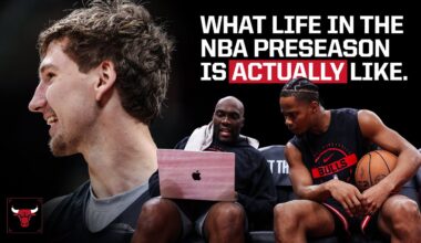 What does an NBA team do in the Preseason?