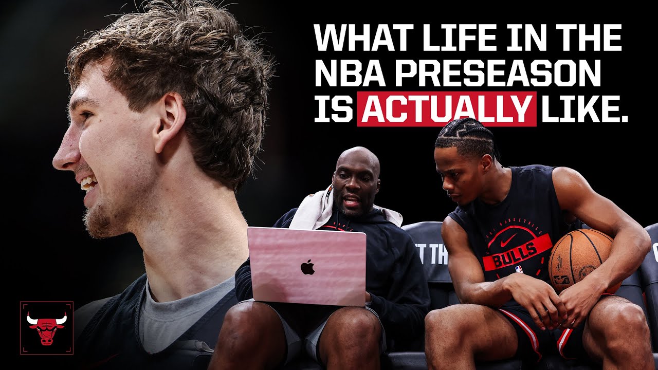 What does an NBA team do in the Preseason?