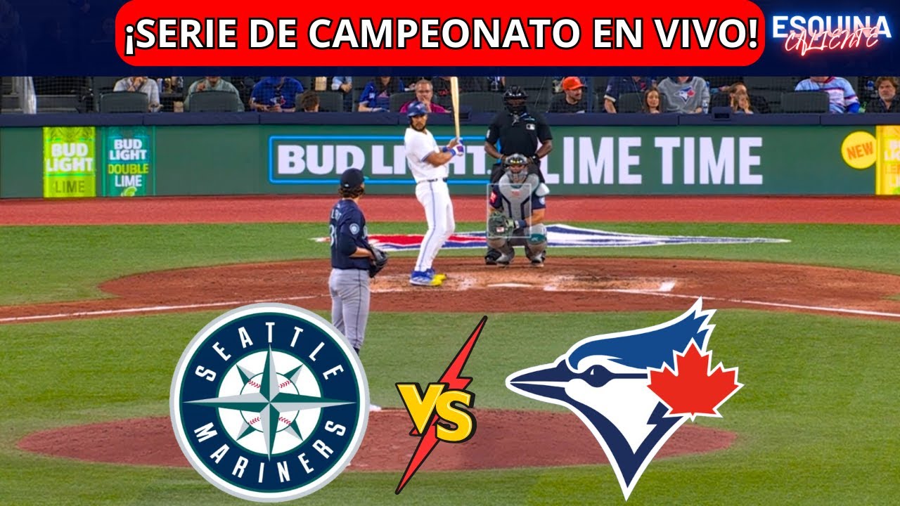 ⚾🔴EN VIVO: SEATTLE MARINERS VS TORONTO BLUE JAYS -⚾ SERIE DE CAMPEONATO 2025 - PLAYOFFS 🏆 ALCS