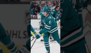 Sam Dickinson debuts!  #hockey #sharks #nhl