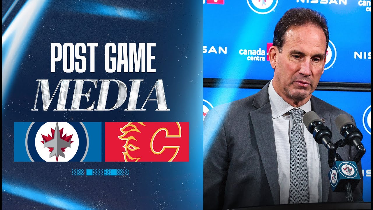 LIVE: Postgame vs. Flames | October 20, 2025