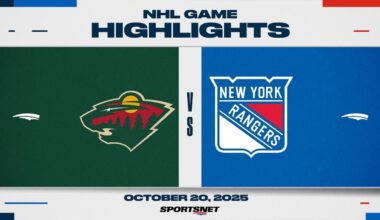 NHL Highlights | Wild vs. Rangers - October 20, 2025