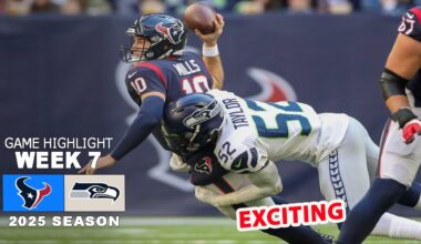 Houston Texans Vs Seattle Seahawks FULL GAME HIGHLIGHTS | NFL WEEK 7 Oct 20, 2025 | NFL HIGHLIGHTS