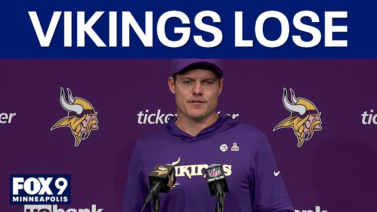 Kevin O'Connell reacts after Vikings loss: 'A lot of self-inflicteds in the red zone'