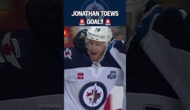 JONATHAN TOEWS GOAL!! 🚨🚨🚨