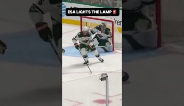 Esa Lindell With First Dallas Stars Home Goal of the Season