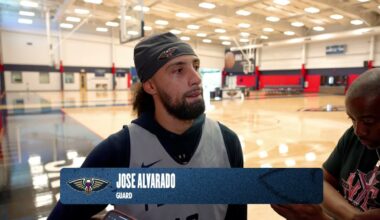 Jose Alvarado on team defense, Zion Williamson | New Orleans Pelicans