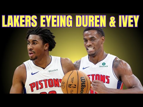 Lakers Eyeing Jaden Ivey & Jalen Duran After Pistons News