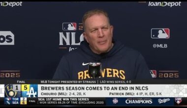 Shohei Ohtani is UNBELIEVABLE - Pat Murphy sounds off on Brewers swept by Dodgers in NLCS