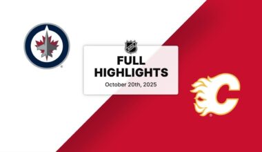 NHL Highlights | Jets vs. Flames | October 20, 2025