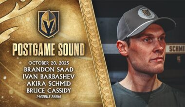 🎥 POSTGAME SOUND: Saad, Barbashev, Schmid & Cassidy