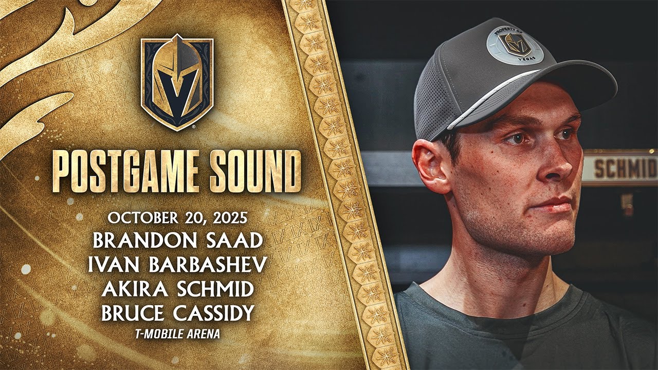 🎥 POSTGAME SOUND: Saad, Barbashev, Schmid & Cassidy