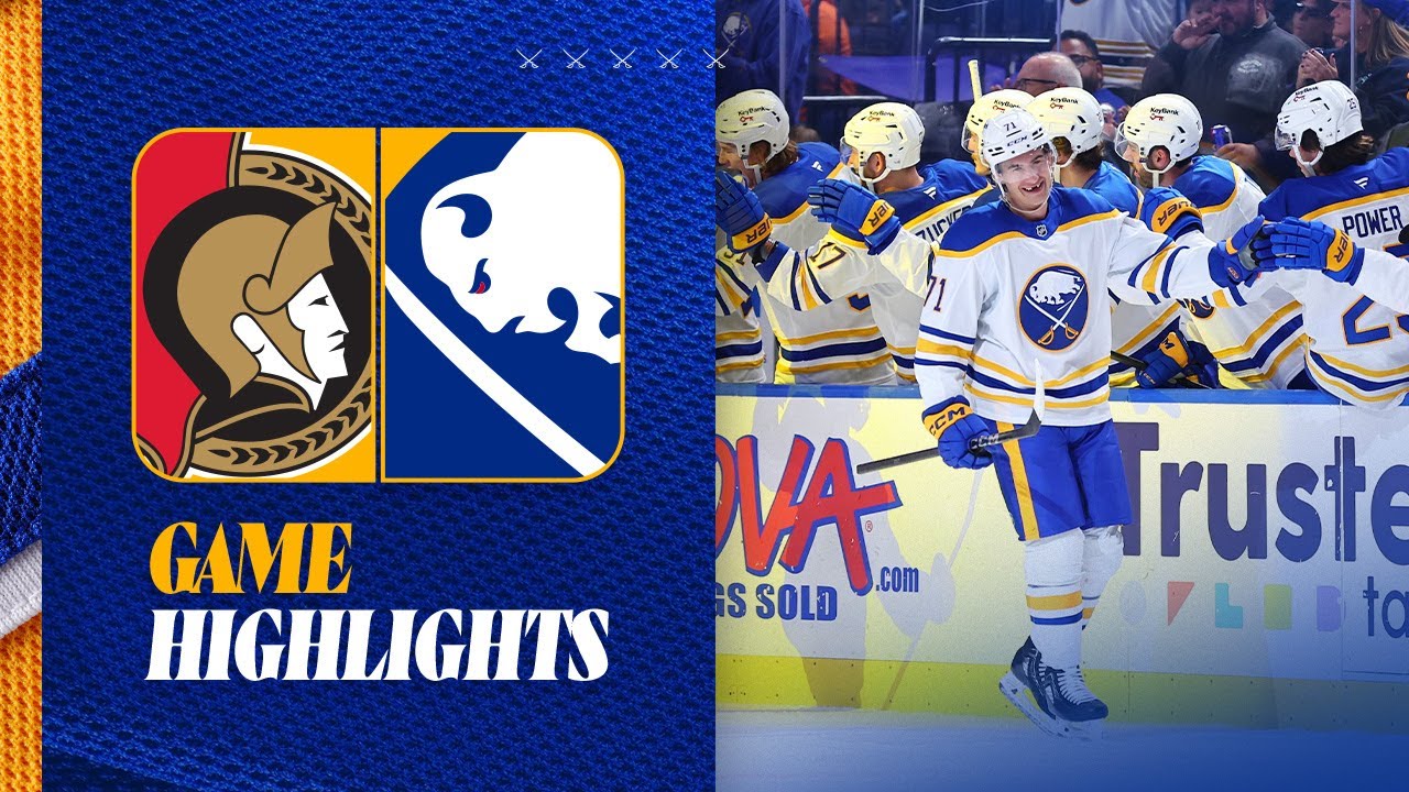 EIGHT GOAL GAME! | Buffalo Sabres 8-4 Win Over Ottawa Senators | Game Highlights
