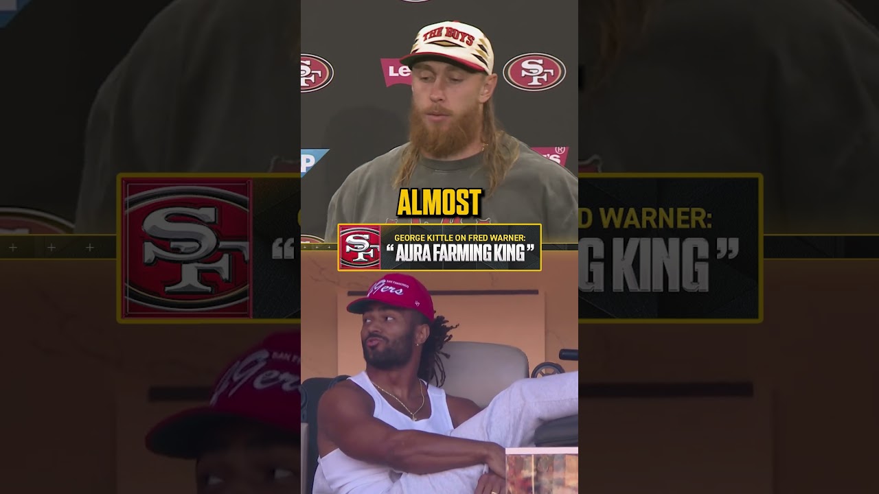 Kittle really is just one of us 🤣 #Kittle #Aura #Aurafarming #NFL #49ers