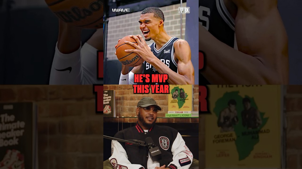 Wemby for MVP?! Melo's BOLD Prediction For Spurs Star 👀