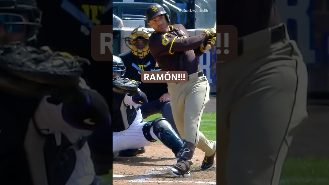 Tag, you’re it. #MLB #SanDiego #Padres #Homerun