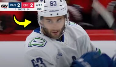 This Canucks player is REALLY making a name for himself...