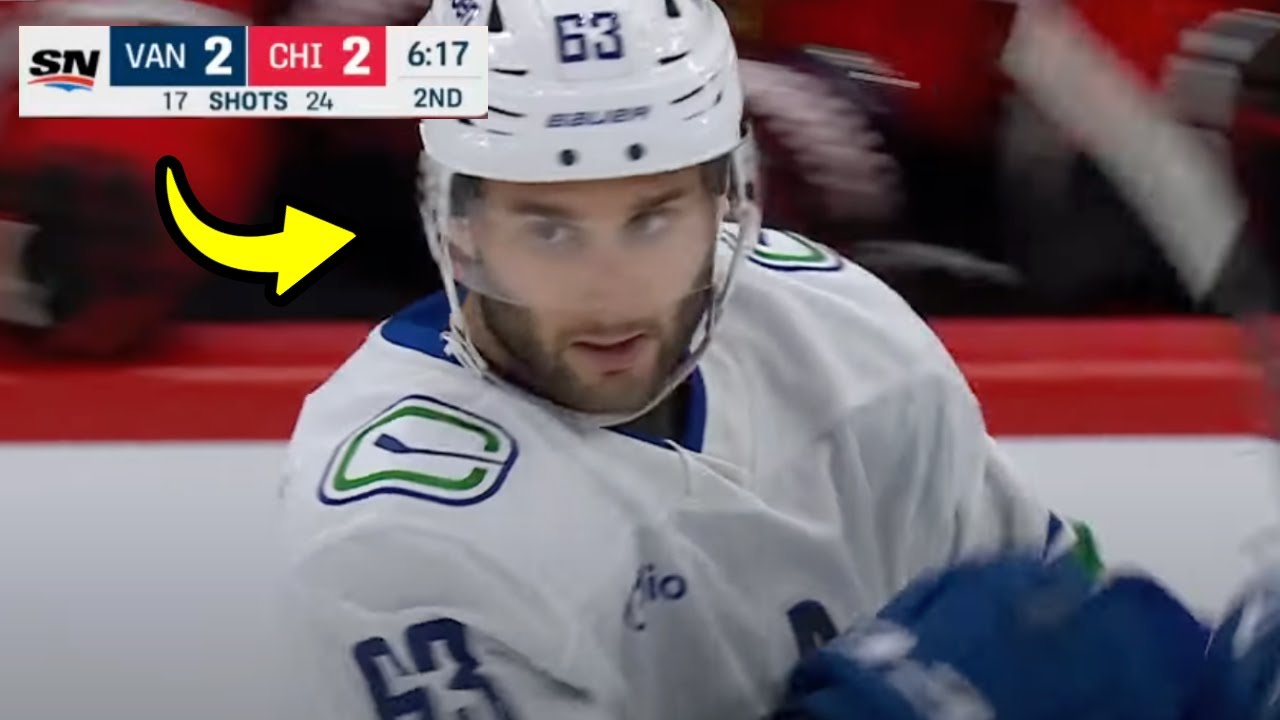 This Canucks player is REALLY making a name for himself...