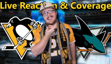 LIVE: Pittsburgh Penguins vs San Jose Sharks | NHL Watch Party, Play-by-Play & Reactions! PT 2