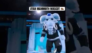 Utah Mammoth unveil new mascot 'Tusky' 🔥