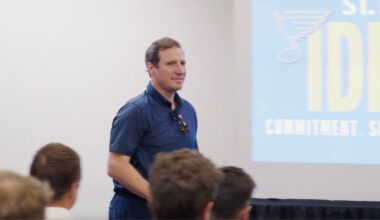 Alexander Steen surprised with Blues Hall of Fame nod in team meeting