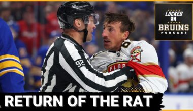 RETURN OF THE RAT: Boston Bruins CAN'T ALLOW Brad Marchand, Floridan Panthers to Steal the Show