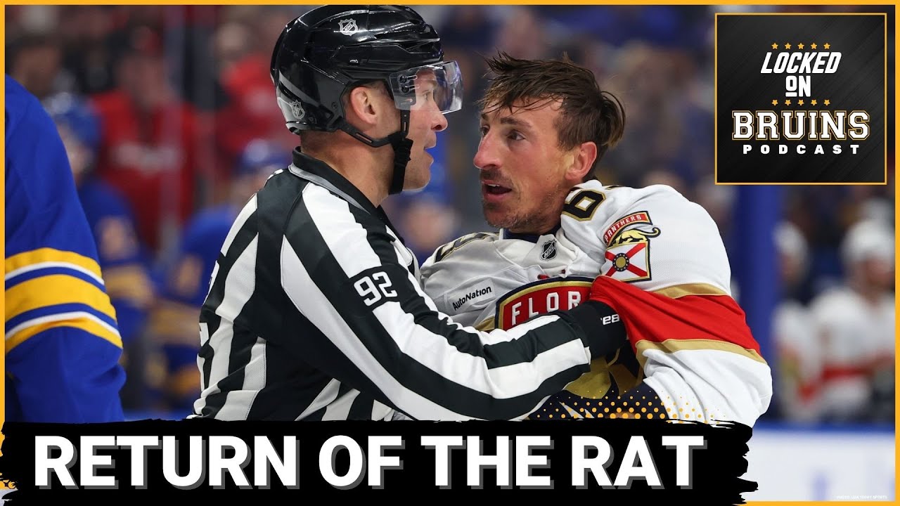 RETURN OF THE RAT: Boston Bruins CAN'T ALLOW Brad Marchand, Floridan Panthers to Steal the Show