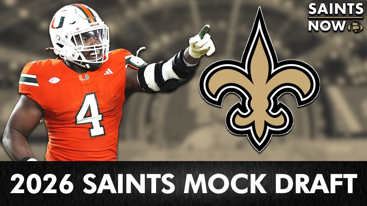 New Orleans Saints 2026 NFL Mock Draft 1.0